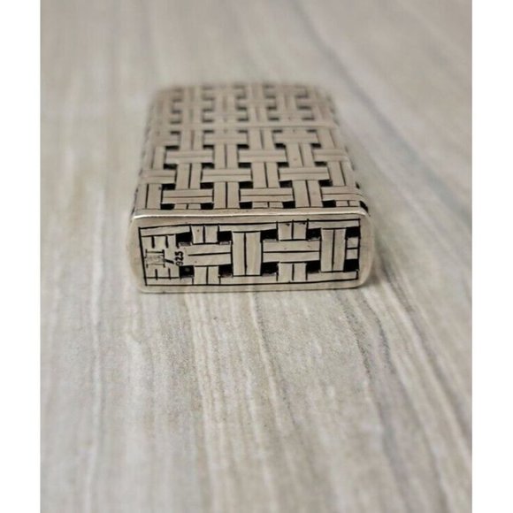 John Hardy Vintage Sterling Silver Zippo Lighter Rare - Picture 3 of 6